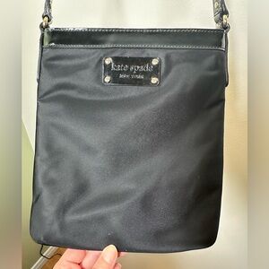 kate spade new york‎ Black Nylon Crossbody Bag